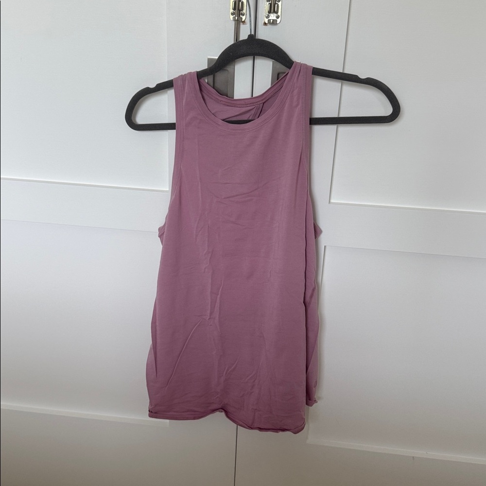 Lululemon Its A Tie Tank Figue tank size 8